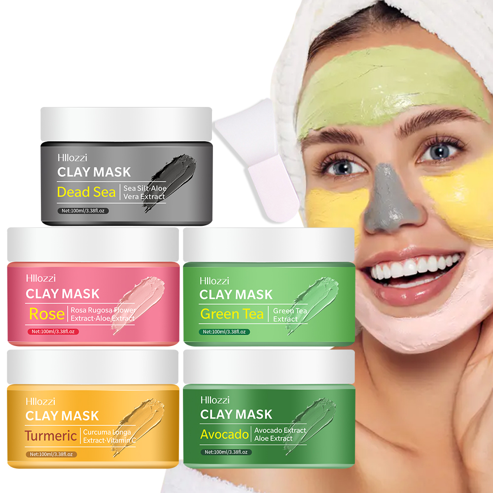 Green Tea Cleansing Clay Mask - 100ml rosa máscara de lama de
