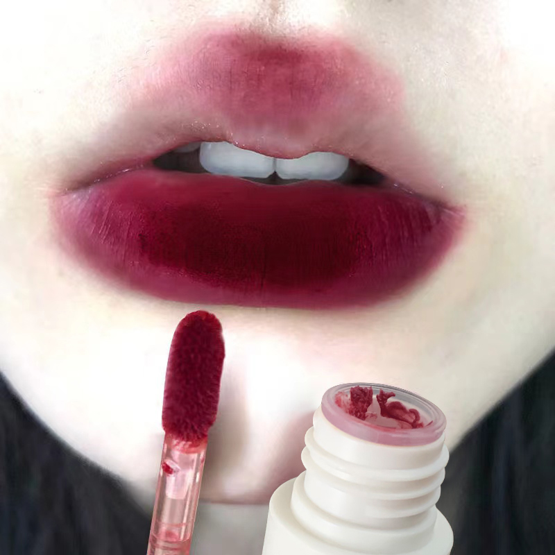 Matte Velvet Lip Tint Long Lasting - Batom líquido fosco de veludo, brilho