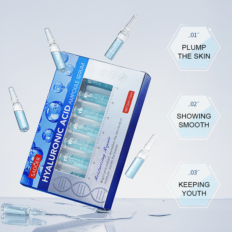 Hyaluronic Acid Facial Serum - Ampola de essência de ampola de