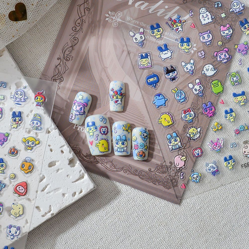 Nail Art - Adesivos de Unhas em Relevo 3D