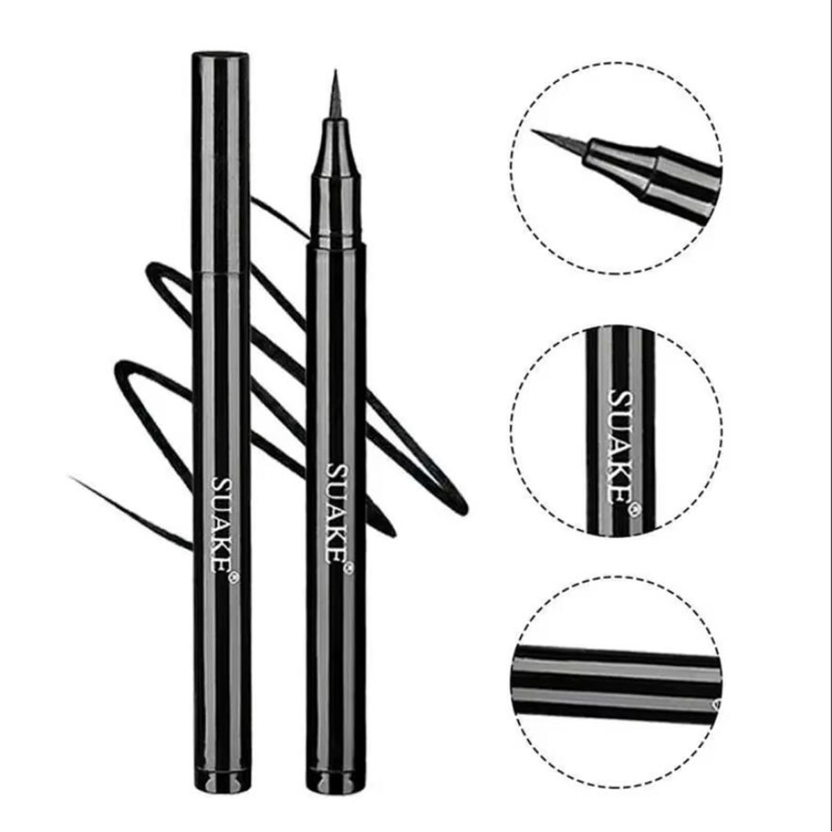 Waterproof Liquid Eyeliner Pen - Caneta delineadora líquida à prova d'água,