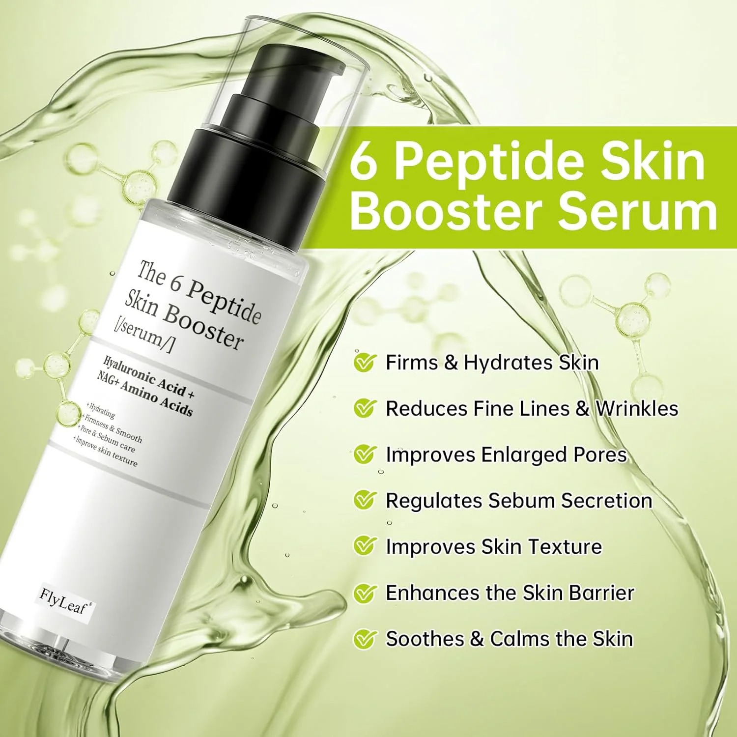 Tônico Facial Peptídico de 150 - Hyaluronic Acid Facial Serum avaliação e preço