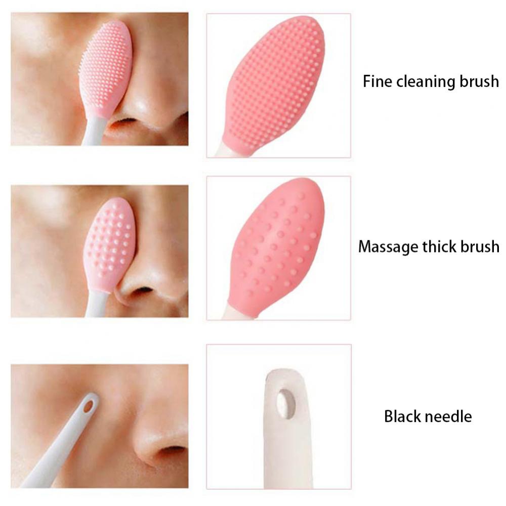 1pc/4 pçs beleza cuidados com  - Silicone Face Scrubber Electric avaliação e preço