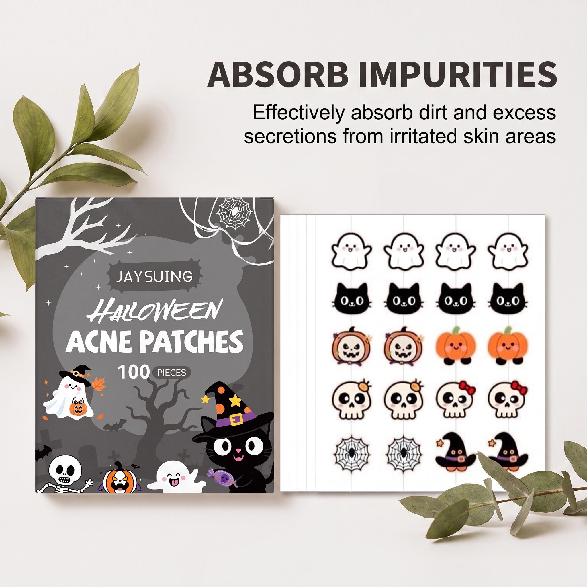 Patches para Acne de Halloween - Hydrocolloid Pimple Patch avaliação e preço