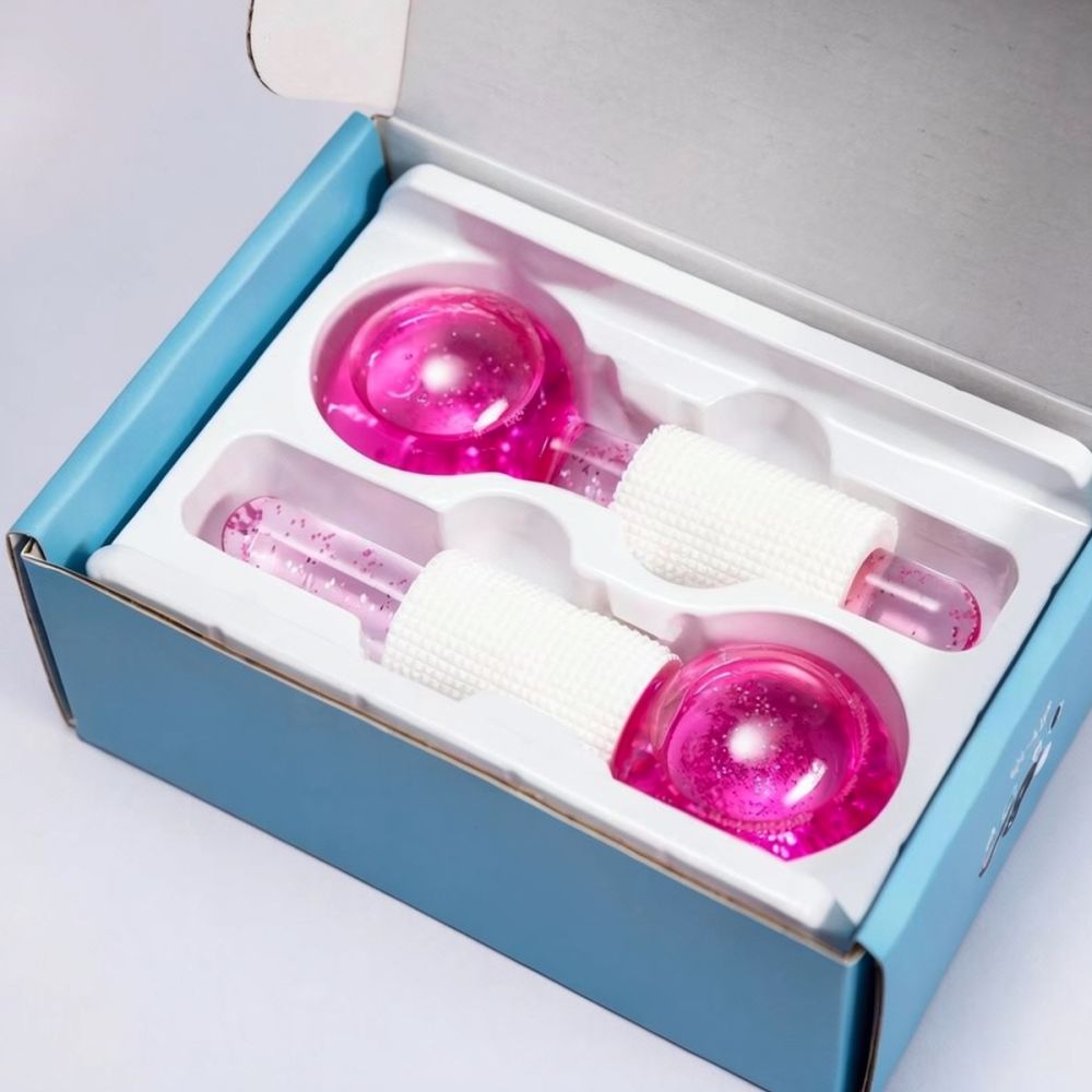 Esferas de gelo para massagem  - Face Ice Roller Puffiness avaliação e preço