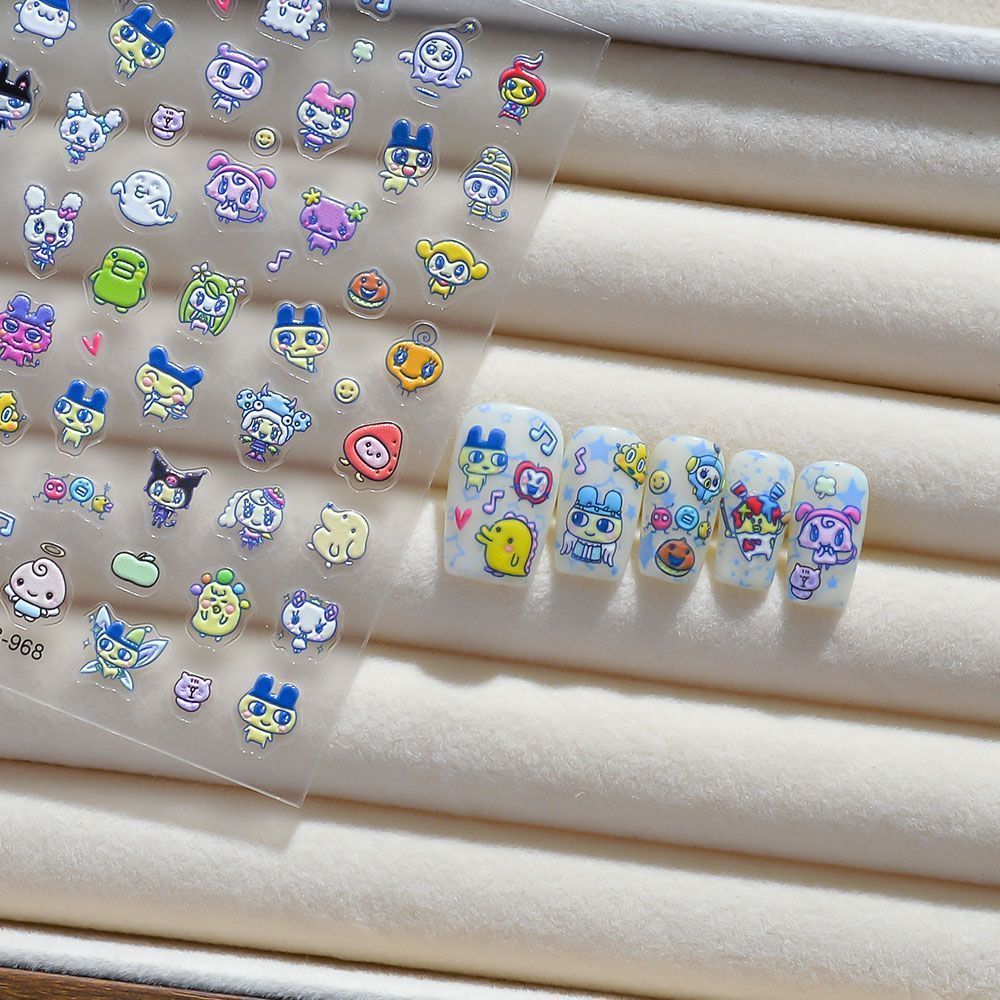 Adesivos de Unhas em Relevo 3D - Nail Art avaliação e preço