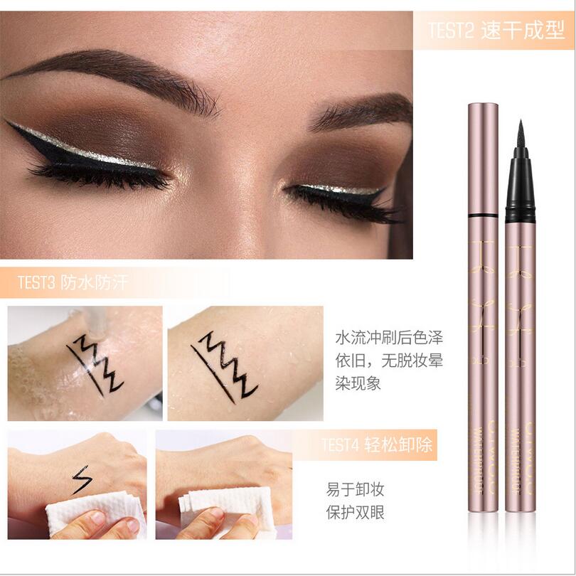 Delineador líquido profissiona - Waterproof Liquid Eyeliner Pen avaliação e preço