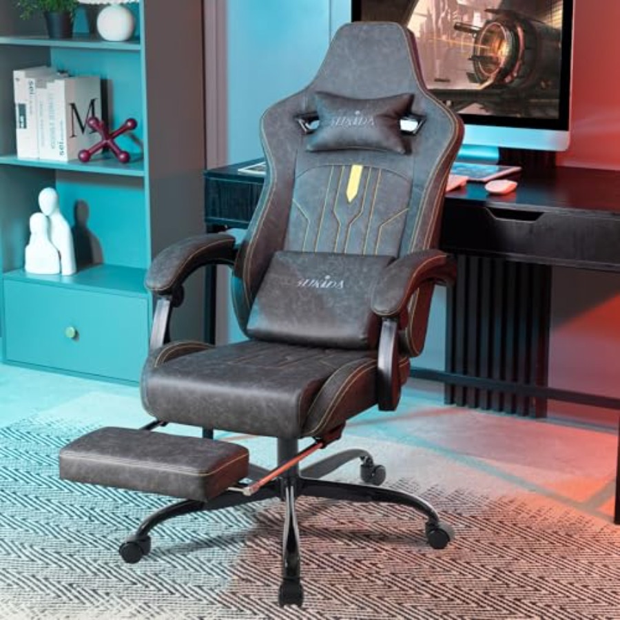 Cadeira de jogos com apoio par - Massage avaliação e preço
