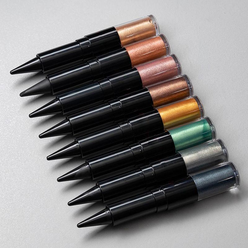 Sombra líquida colorida 2 em 1 - Waterproof Liquid Eyeliner Pen avaliação e preço