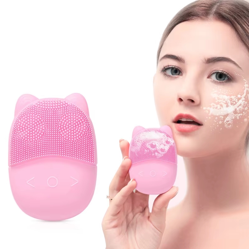 Escova elétrica ultrassônica d - Silicone Face Scrubber Electric avaliação e preço