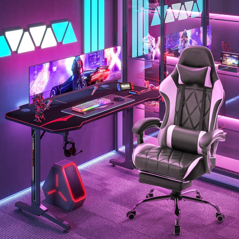 Cadeira Gamer, Cadeira de Comp - Massage avaliação e preço