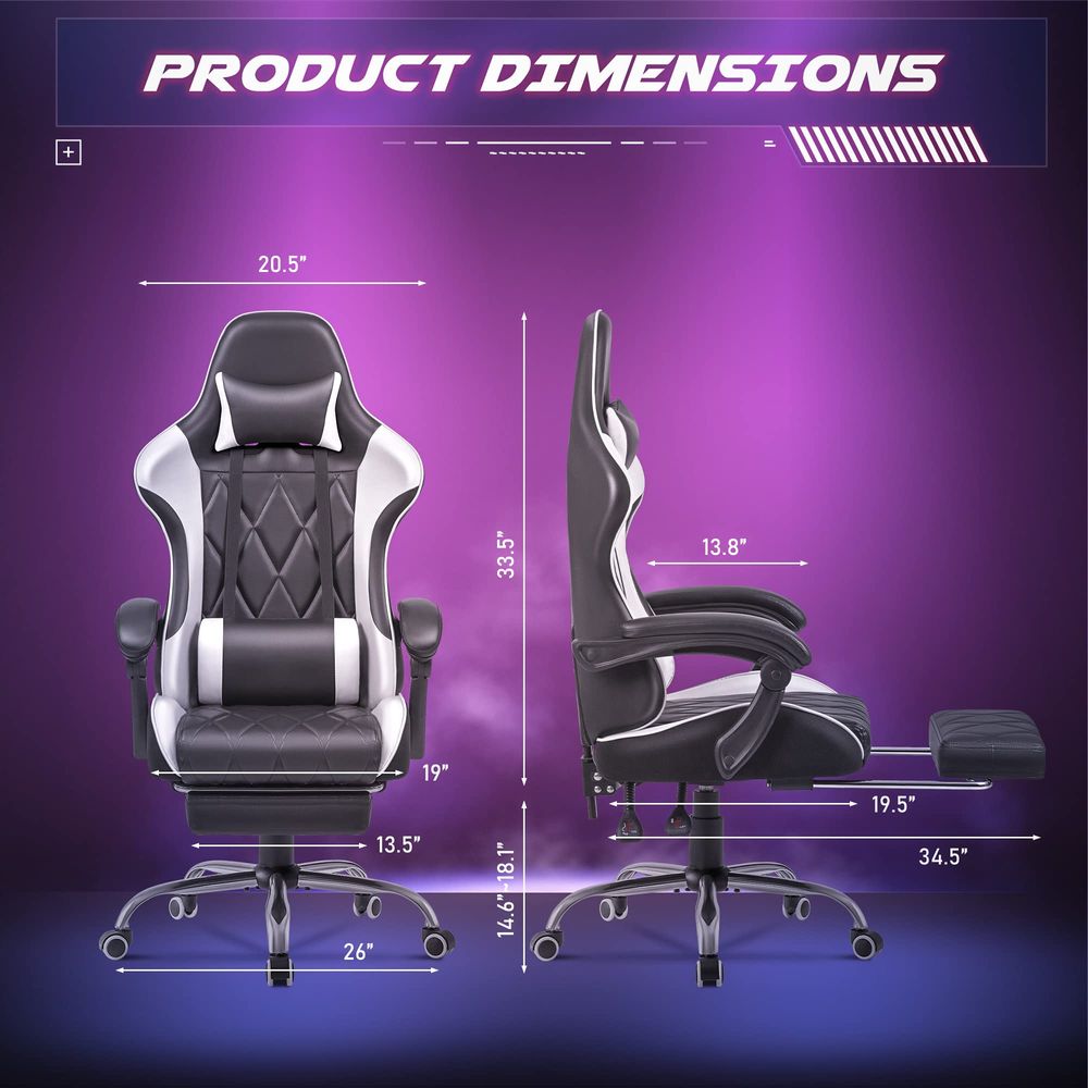 Cadeira Gamer, Cadeira de Comp - Massage avaliação e preço