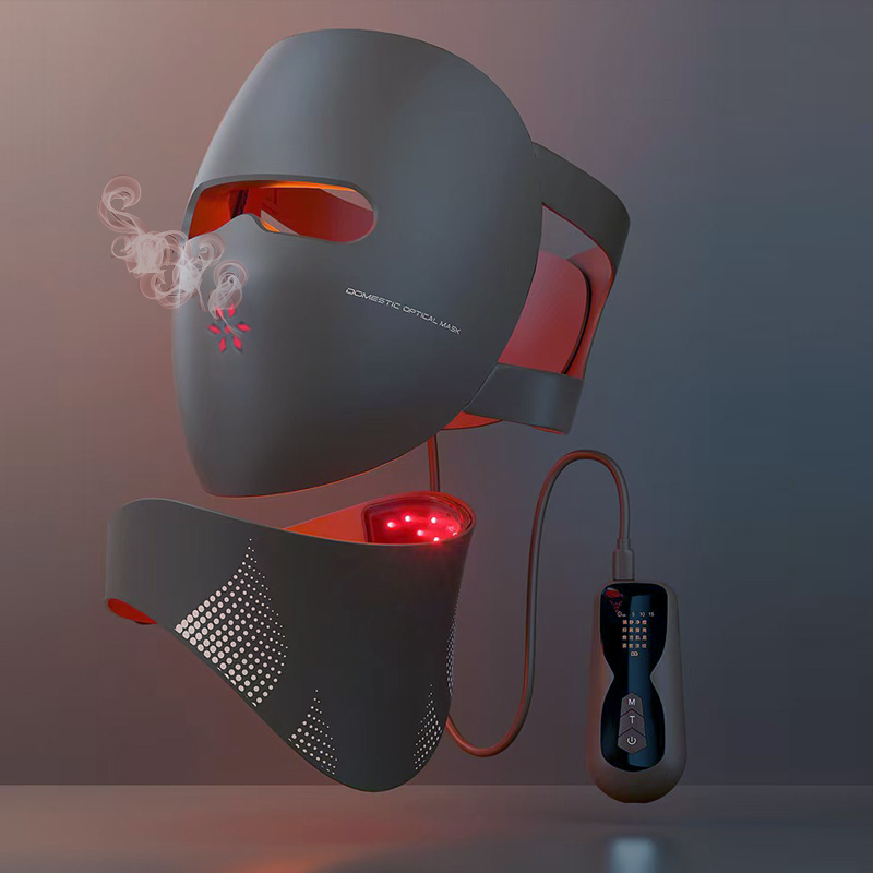 Alta qualidade silicone macio  - Led Light Therapy Face Mask avaliação e preço
