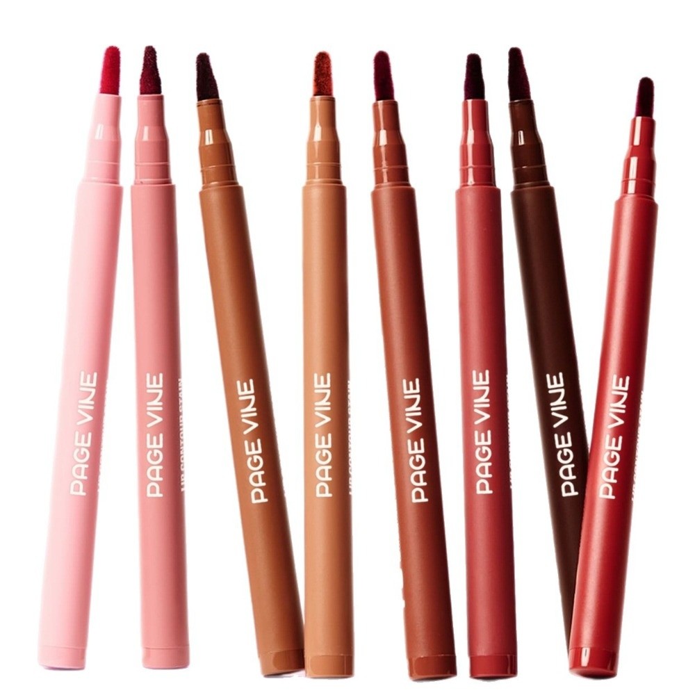 Lápis Delineador Labial Marrom - Matte Velvet Lip Tint Long Lasting avaliação e preço