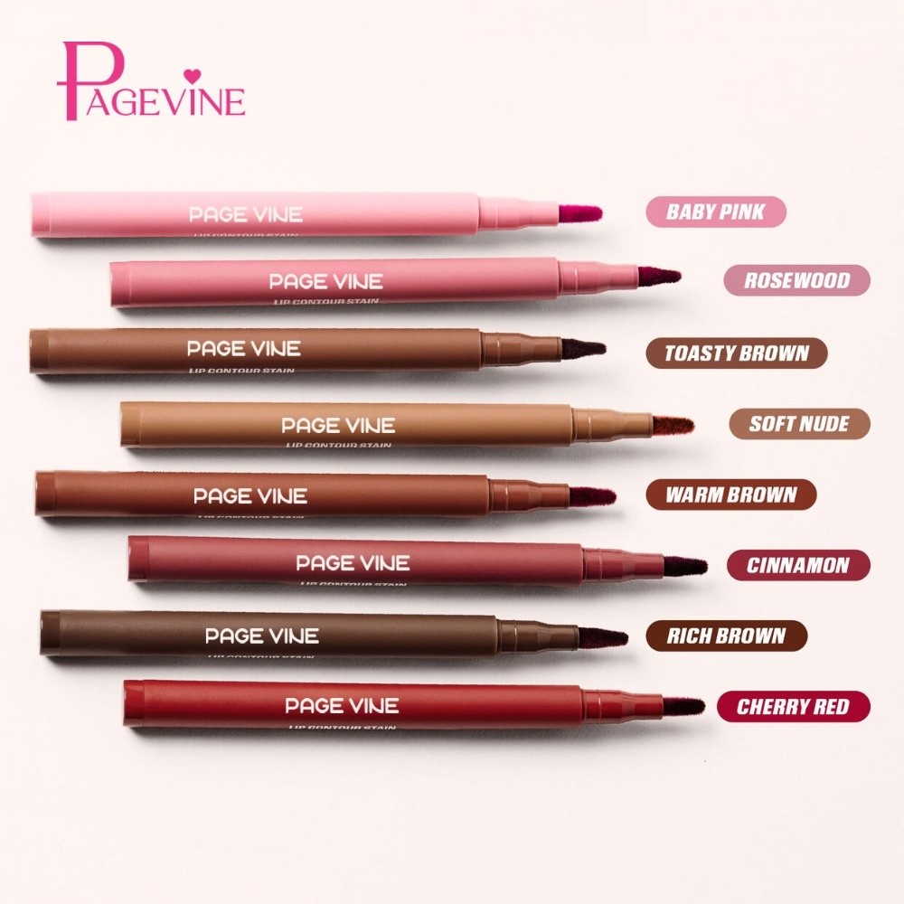 Lápis Delineador Labial Marrom - Matte Velvet Lip Tint Long Lasting avaliação e preço