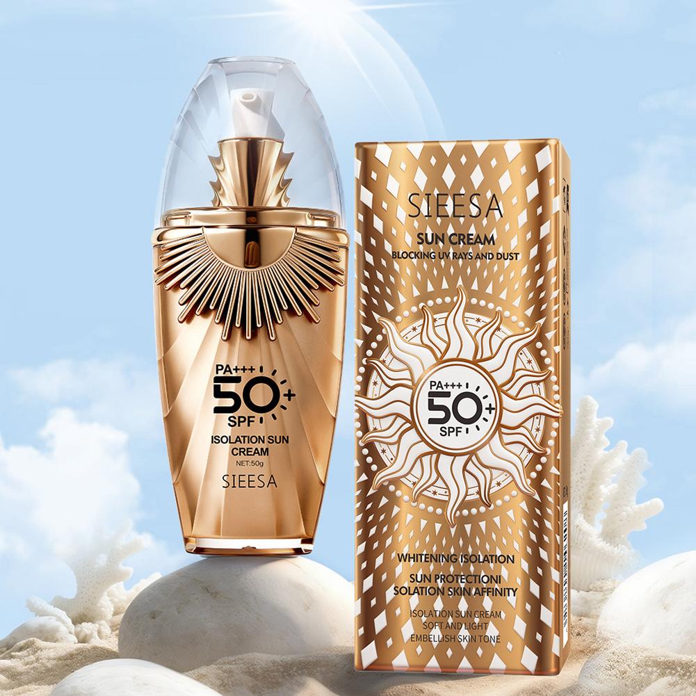 Protetor Solar Facial SPF 50+  - Spf 50 Waterproof Sunscreen avaliação e preço