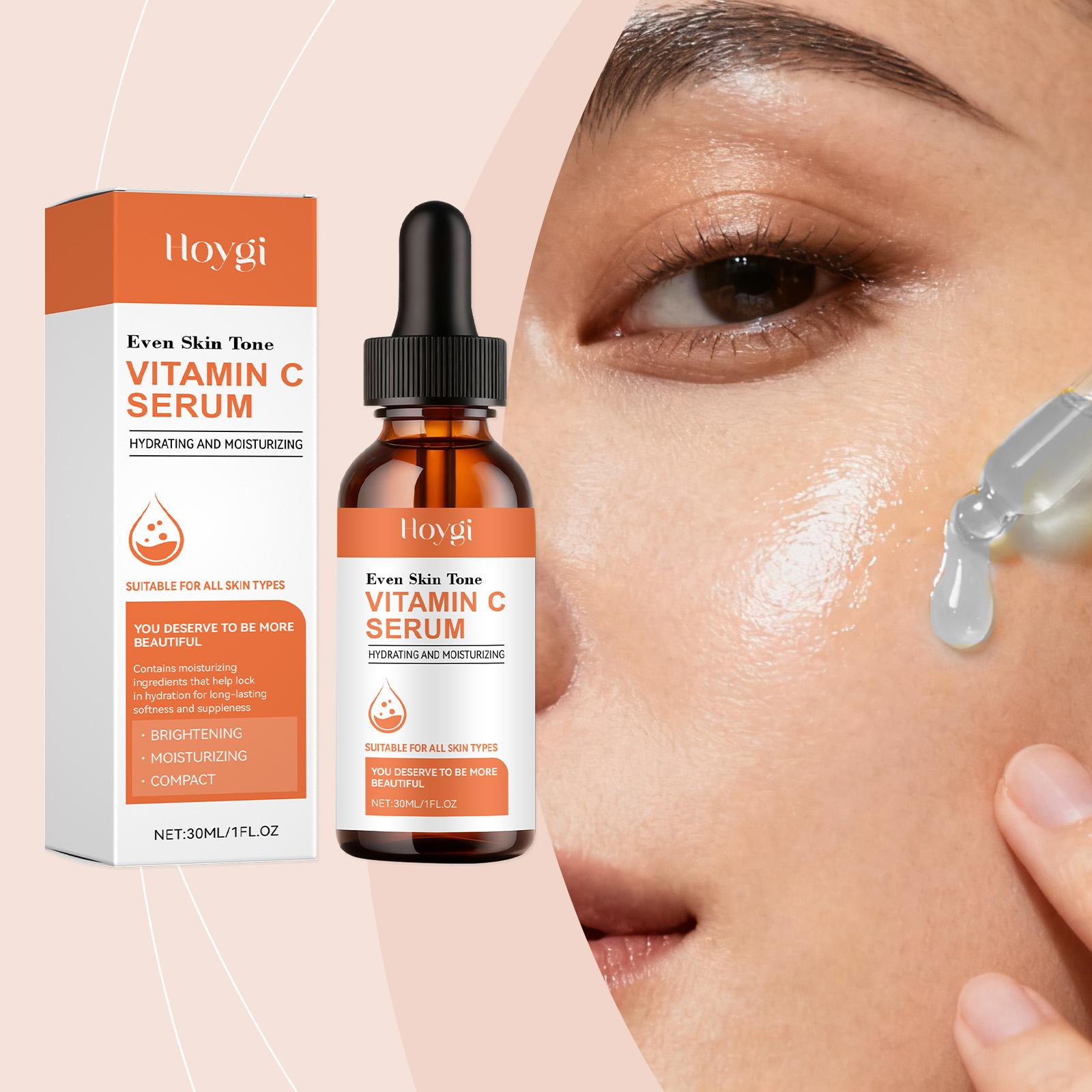 Sérum de Vitamina C para o Ros - Hyaluronic Acid Facial Serum avaliação e preço