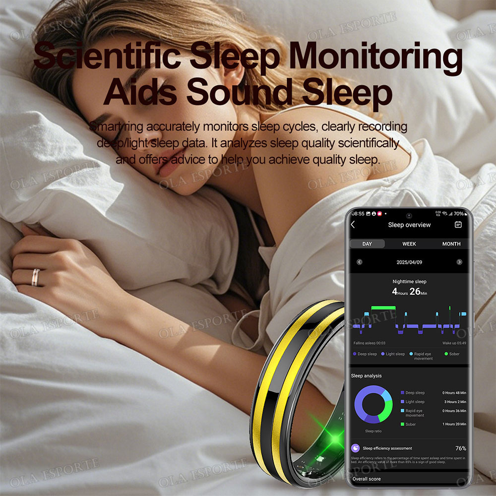 Anel inteligente com detecção  - Health Monitors avaliação e preço