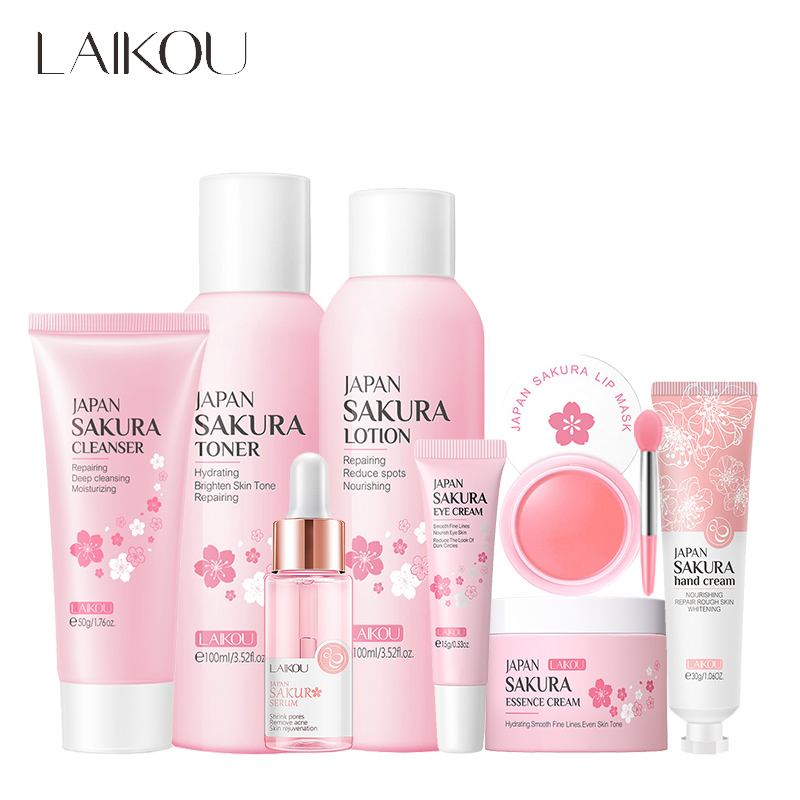 Laikou-sakura facial skin care - Hyaluronic Acid Facial Serum avaliação e preço