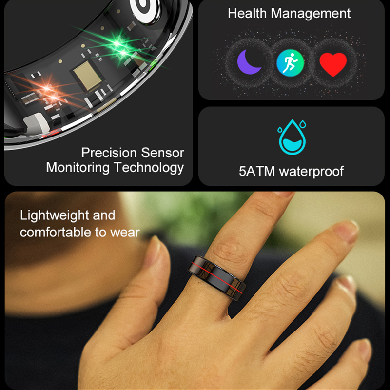 R04 anel inteligente masculino - Health Monitors avaliação e preço